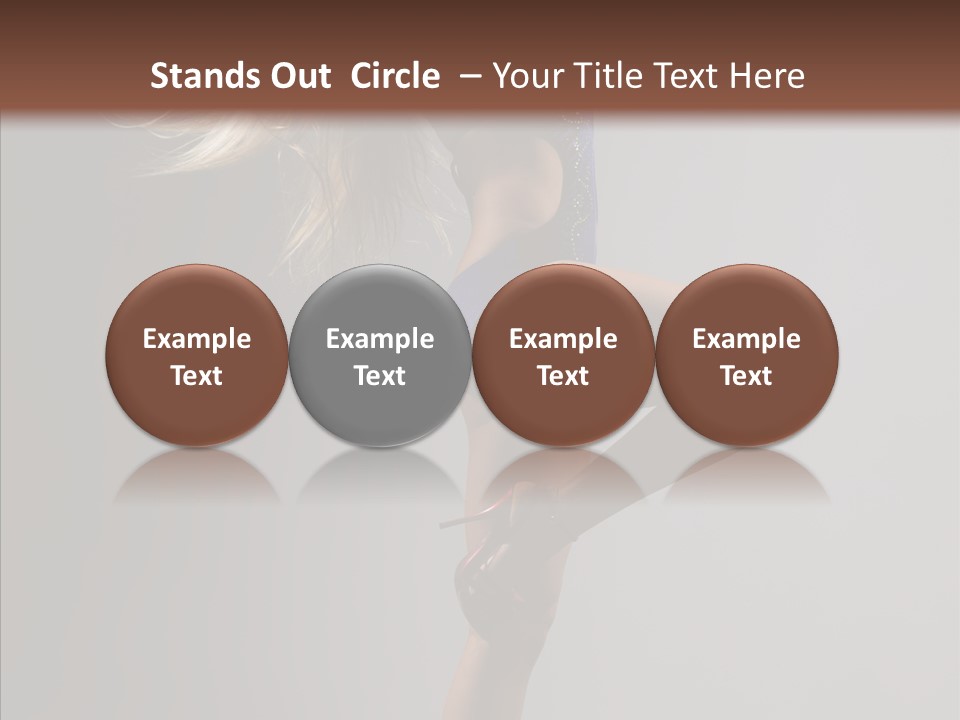 Pose Acrobat Stunt PowerPoint Template