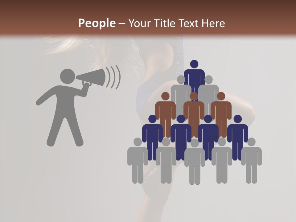 Pose Acrobat Stunt PowerPoint Template