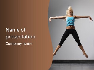 Performance Motion Action PowerPoint Template