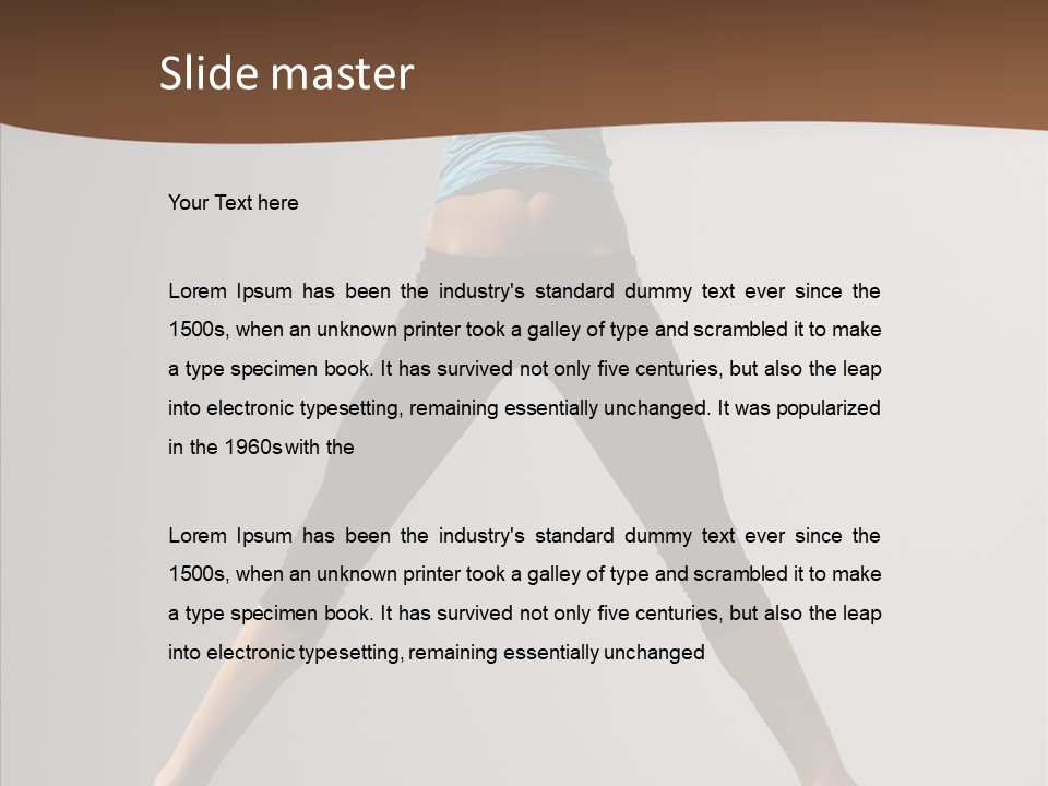 Performance Motion Action PowerPoint Template