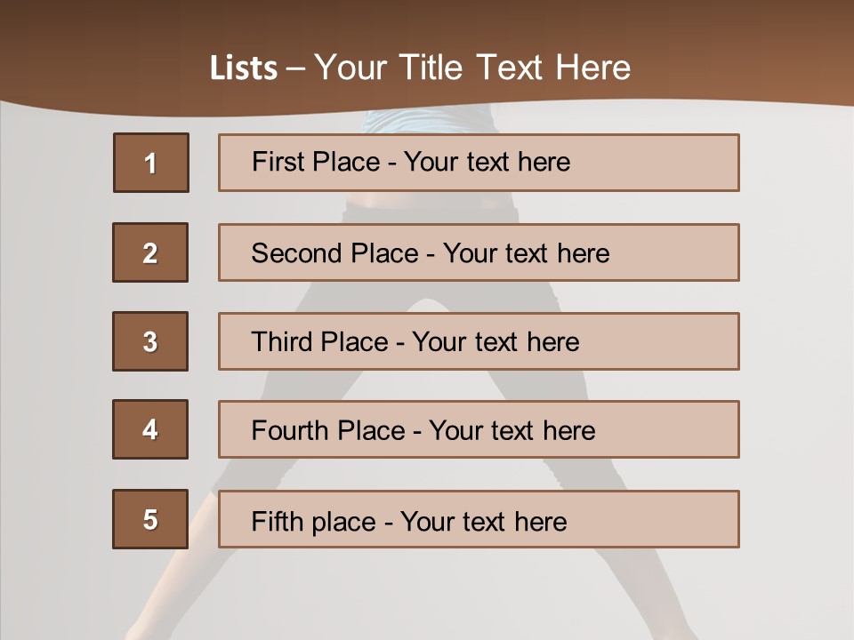 Performance Motion Action PowerPoint Template