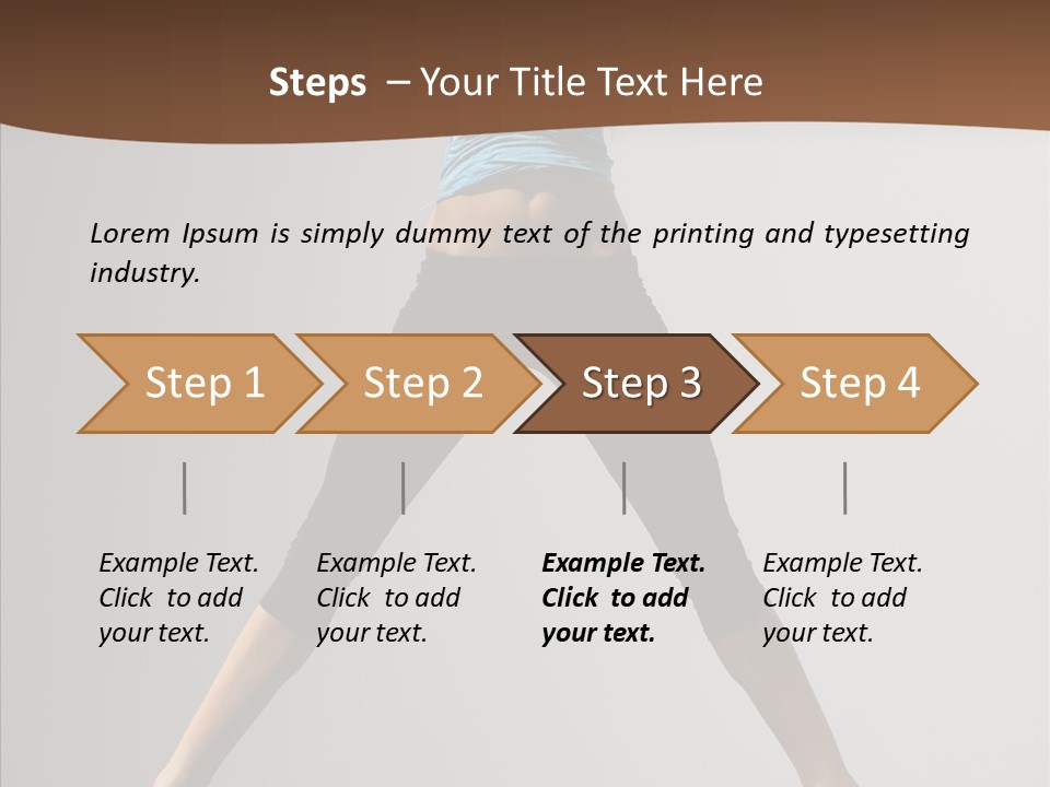 Performance Motion Action PowerPoint Template