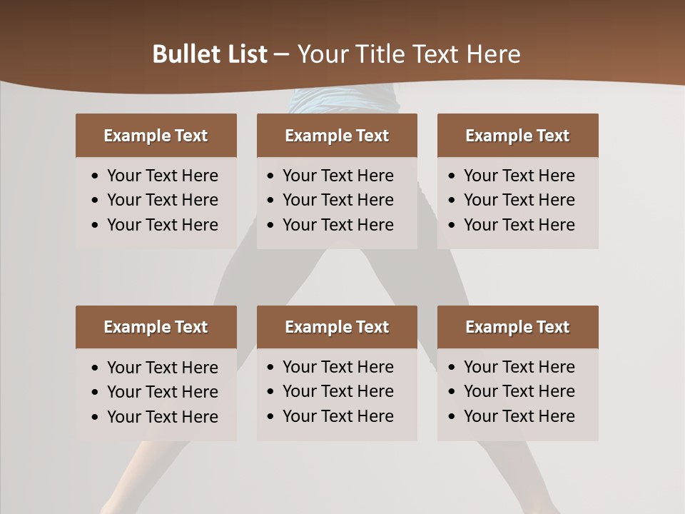 Performance Motion Action PowerPoint Template