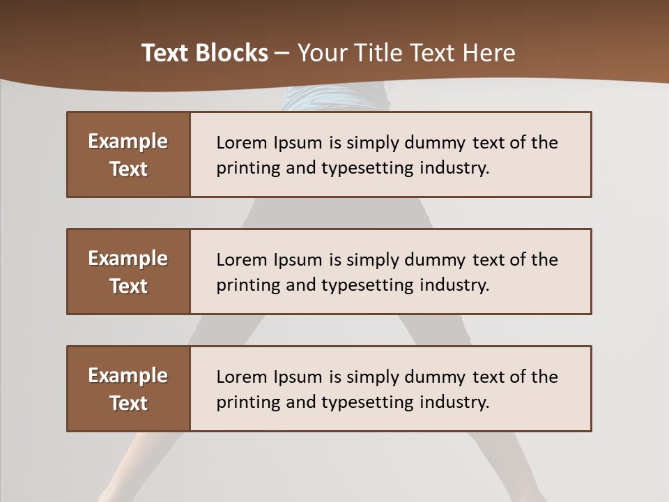 Performance Motion Action PowerPoint Template