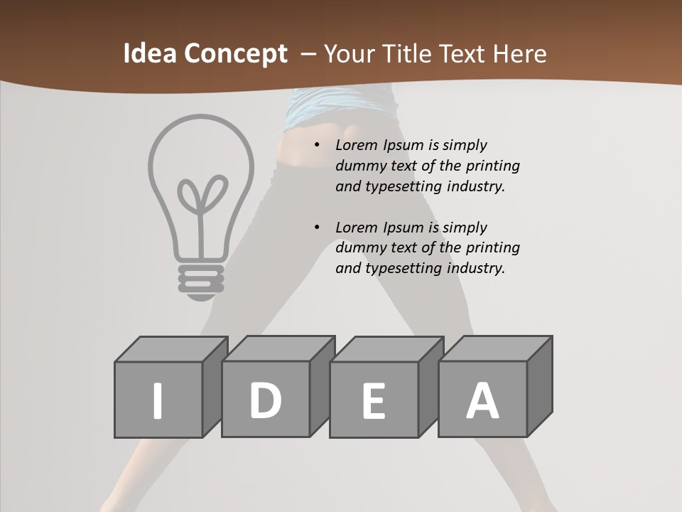 Performance Motion Action PowerPoint Template