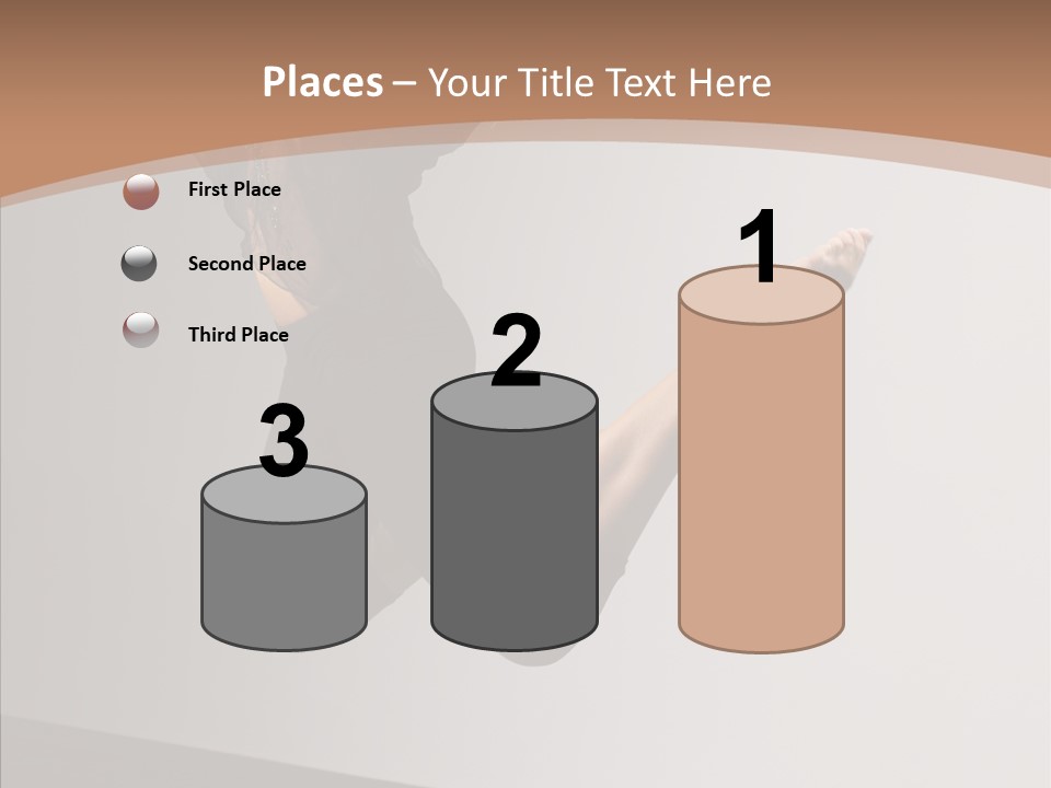 Breakdancing Female Ballet PowerPoint Template