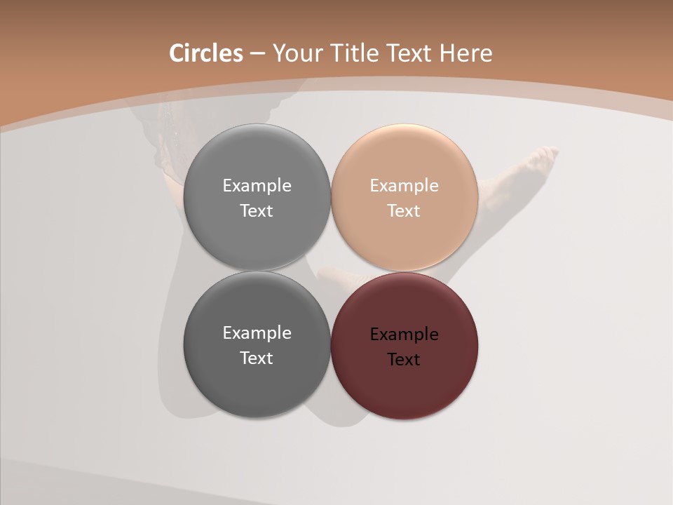 Breakdancing Female Ballet PowerPoint Template