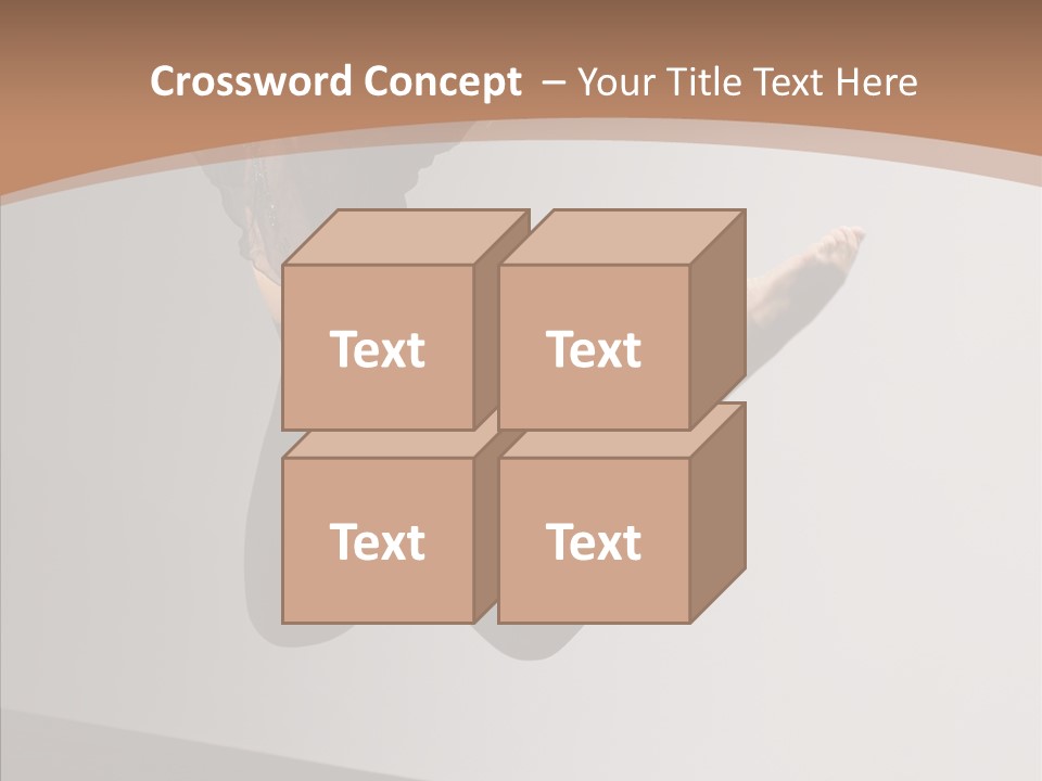 Breakdancing Female Ballet PowerPoint Template