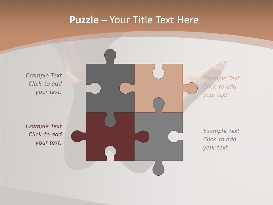 Breakdancing Female Ballet PowerPoint Template