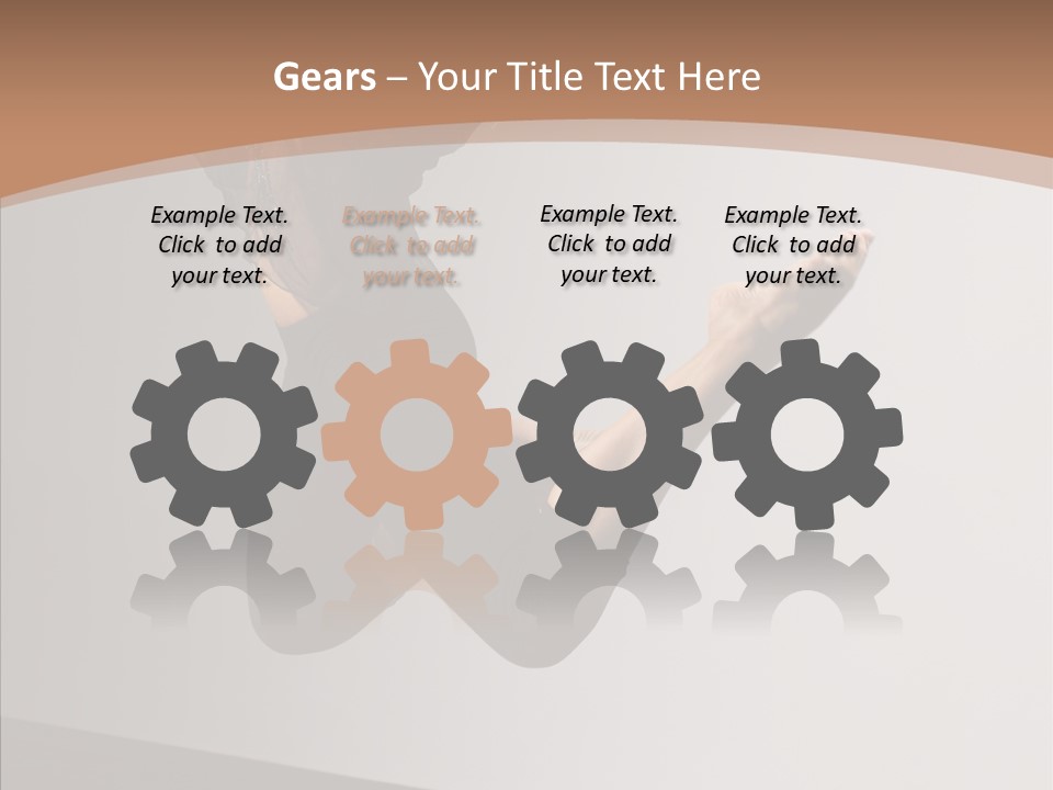 Breakdancing Female Ballet PowerPoint Template