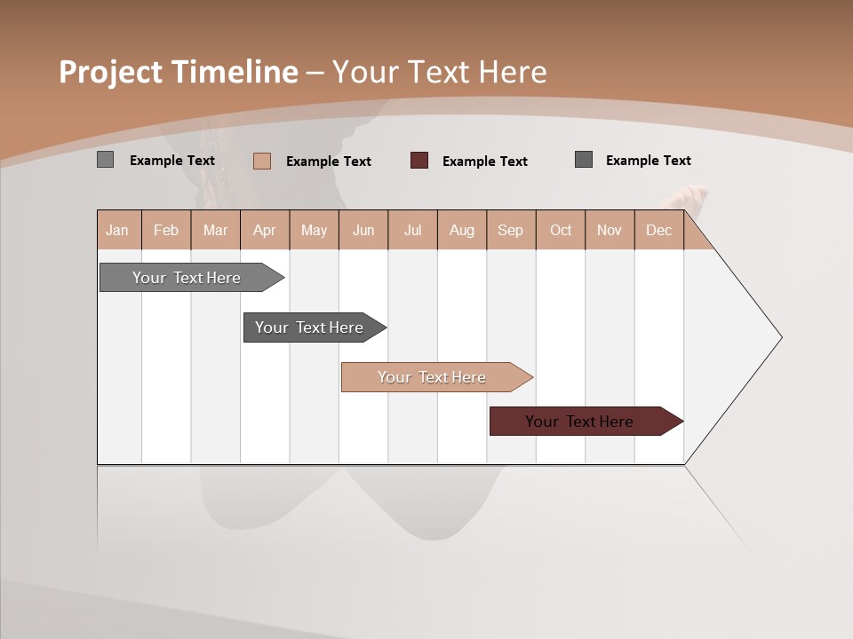 Breakdancing Female Ballet PowerPoint Template