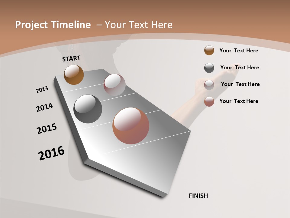 Breakdancing Female Ballet PowerPoint Template