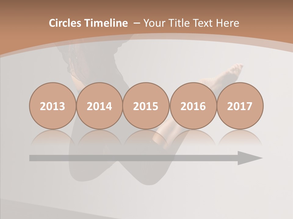 Breakdancing Female Ballet PowerPoint Template