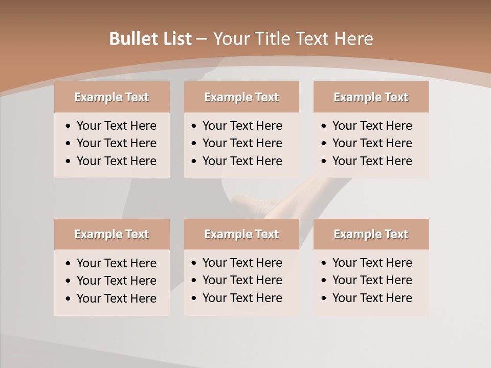 Breakdancing Female Ballet PowerPoint Template