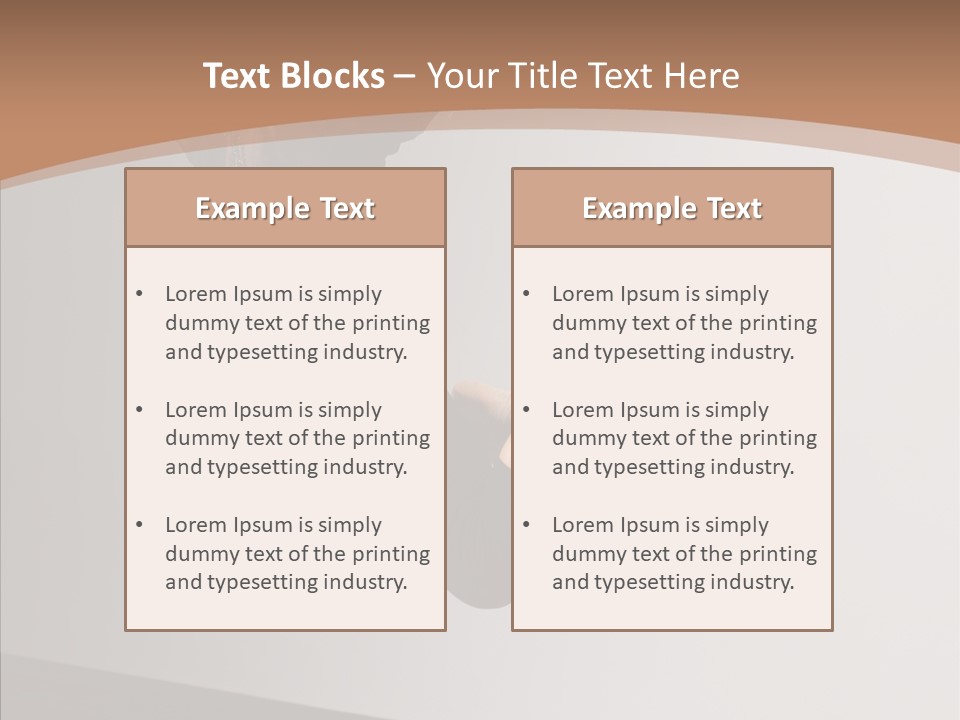 Breakdancing Female Ballet PowerPoint Template