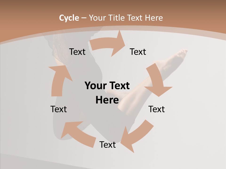 Breakdancing Female Ballet PowerPoint Template