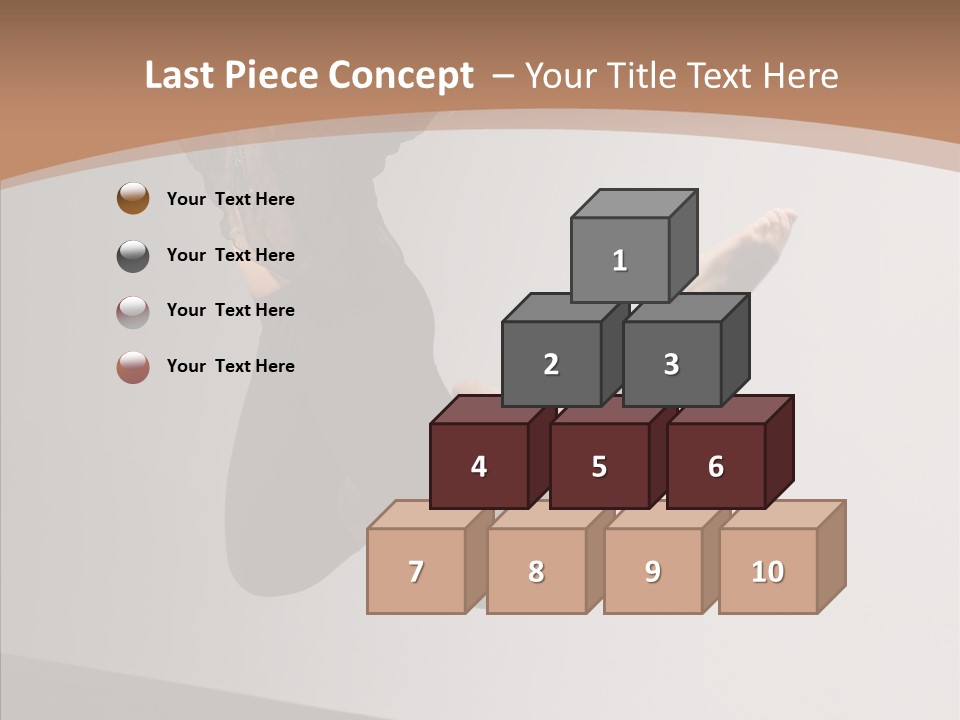 Breakdancing Female Ballet PowerPoint Template