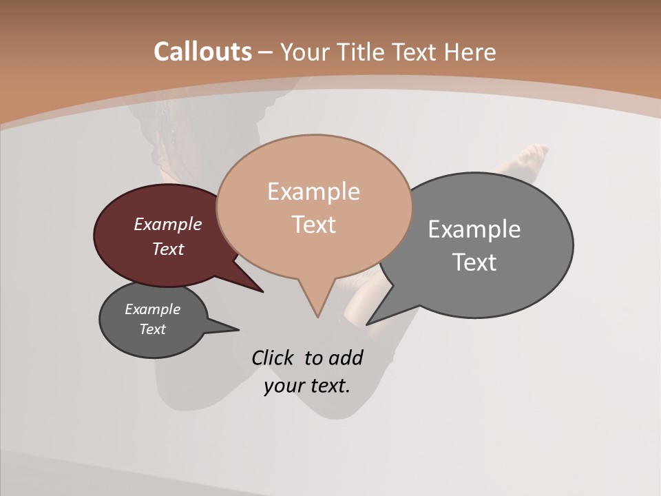 Breakdancing Female Ballet PowerPoint Template