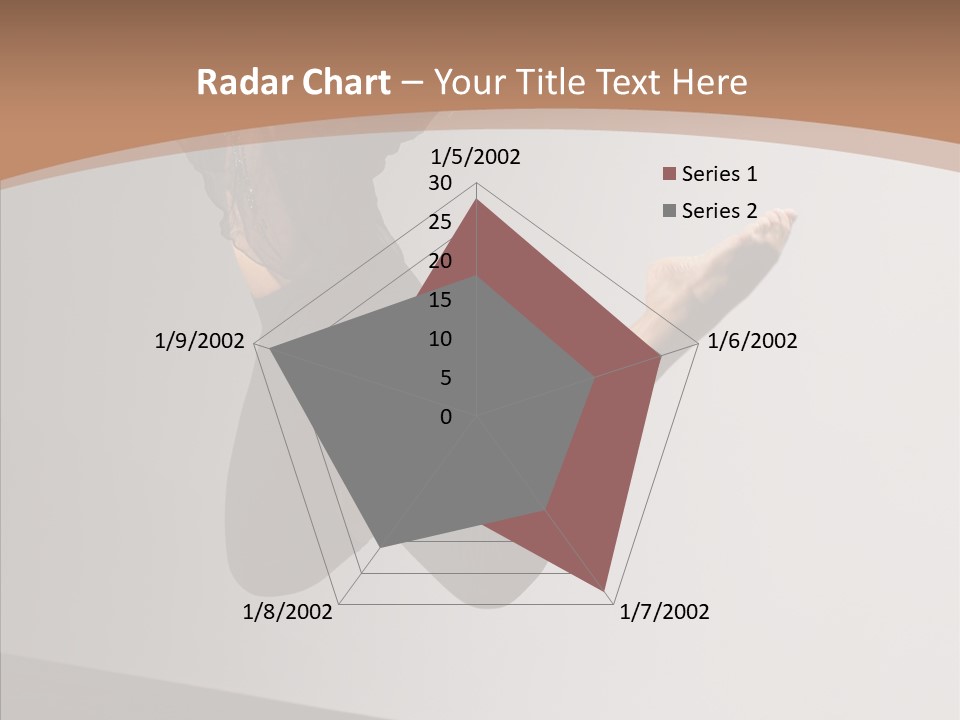 Breakdancing Female Ballet PowerPoint Template