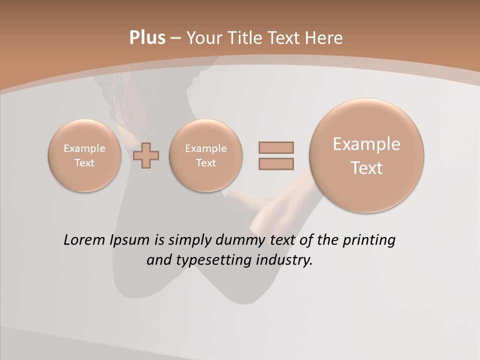 Breakdancing Female Ballet PowerPoint Template