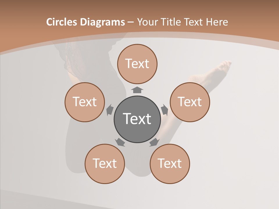 Breakdancing Female Ballet PowerPoint Template