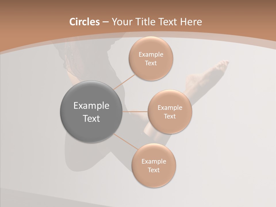 Breakdancing Female Ballet PowerPoint Template