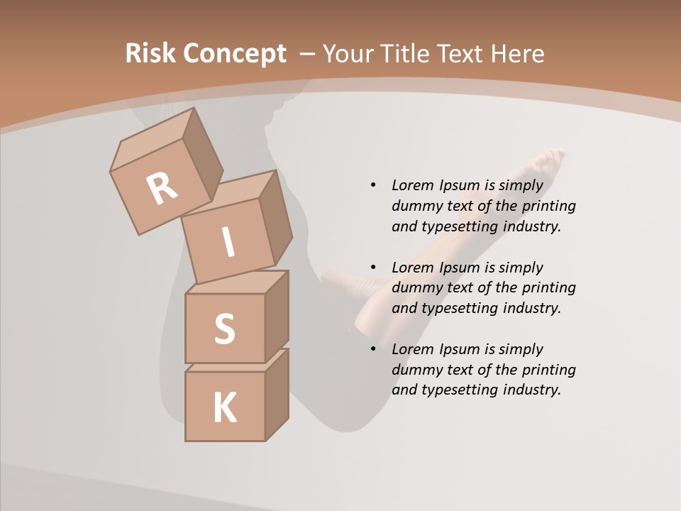 Breakdancing Female Ballet PowerPoint Template