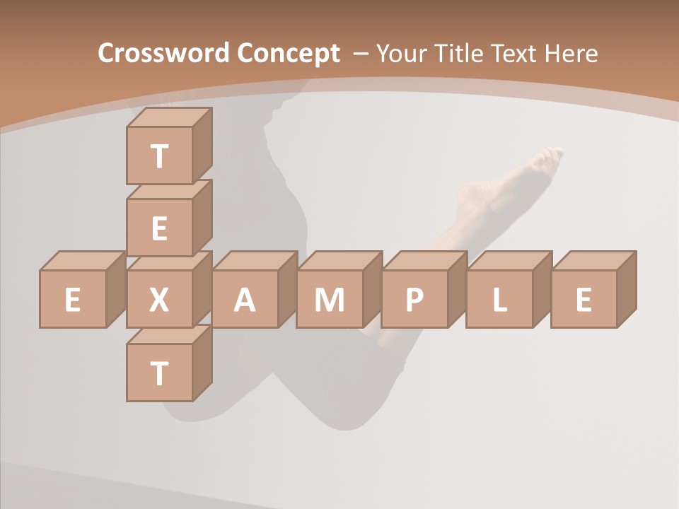 Breakdancing Female Ballet PowerPoint Template