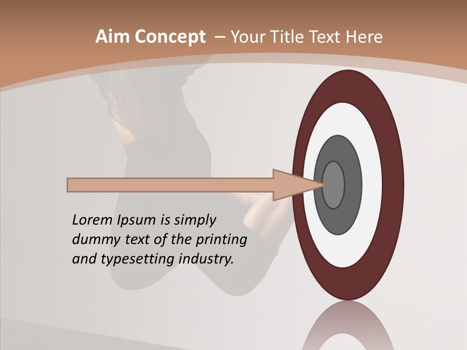 Breakdancing Female Ballet PowerPoint Template