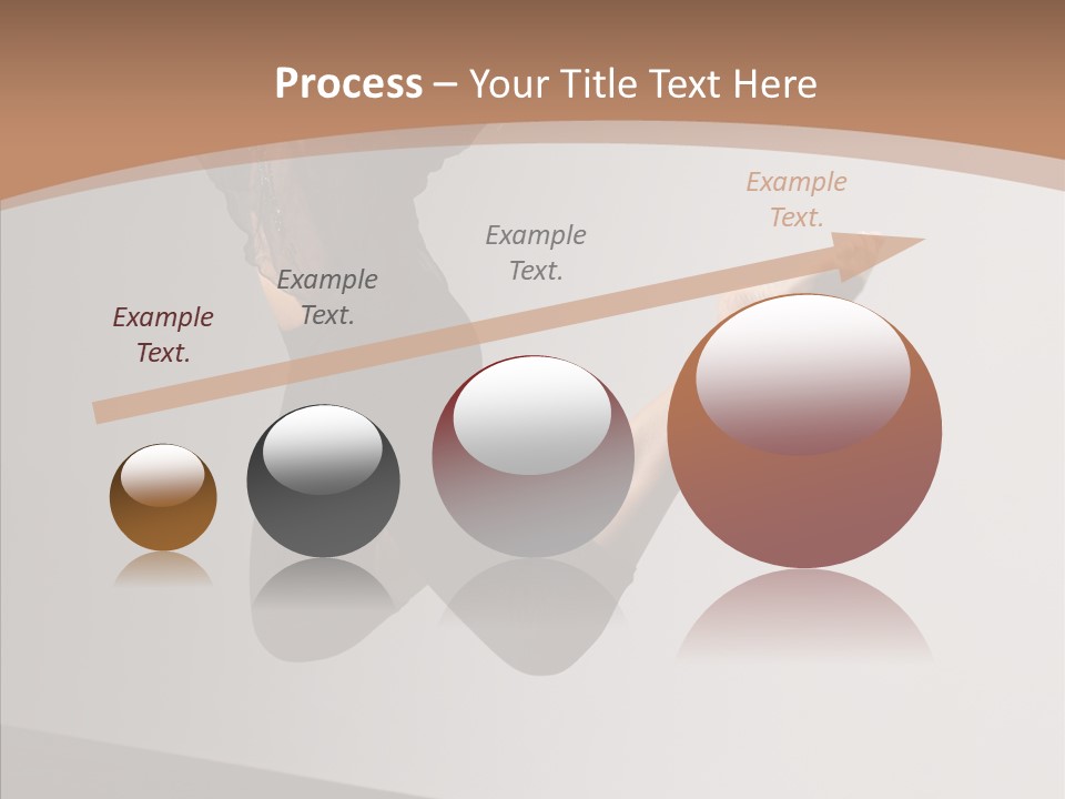 Breakdancing Female Ballet PowerPoint Template