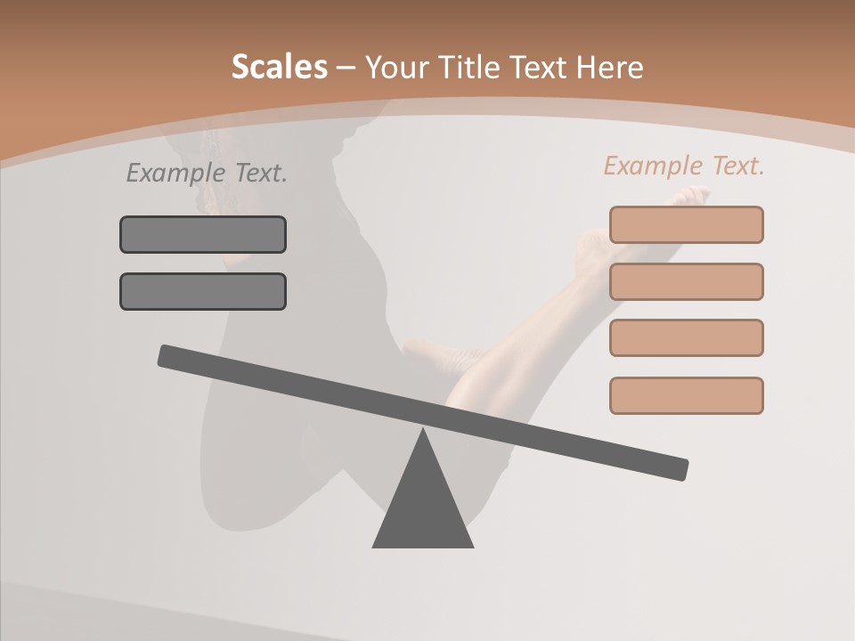 Breakdancing Female Ballet PowerPoint Template