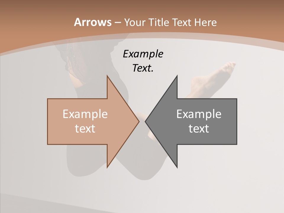 Breakdancing Female Ballet PowerPoint Template