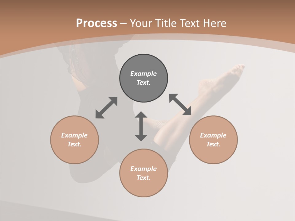 Breakdancing Female Ballet PowerPoint Template