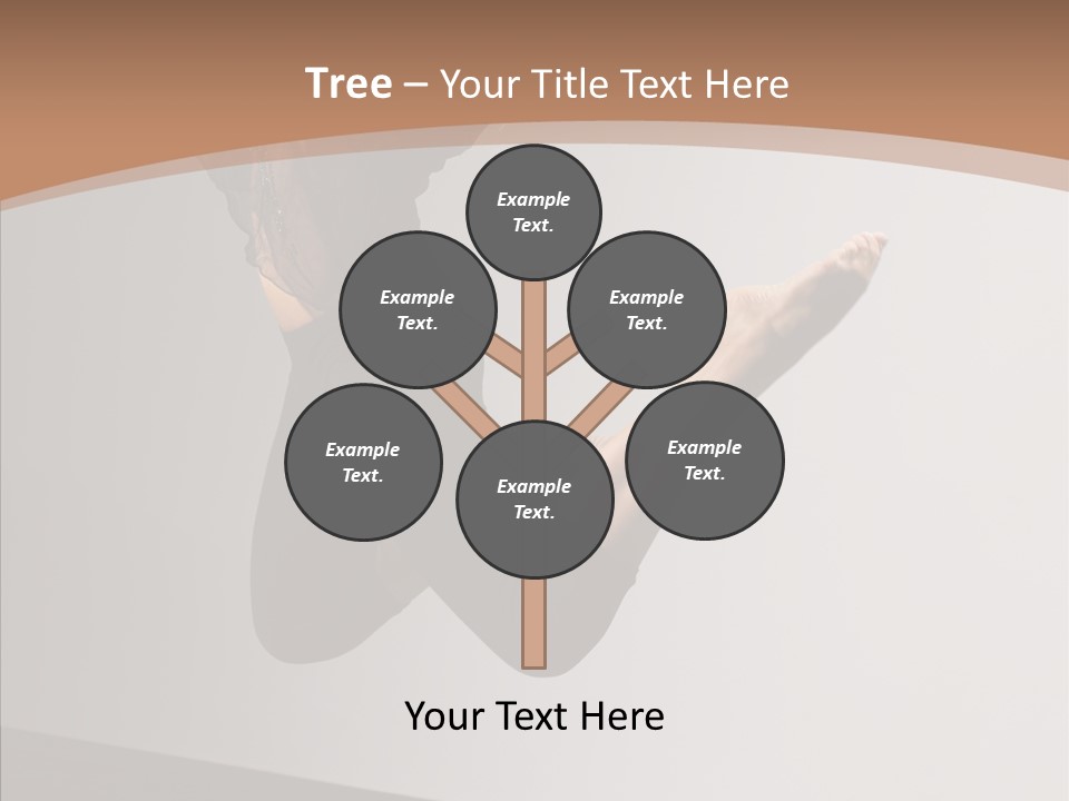 Breakdancing Female Ballet PowerPoint Template