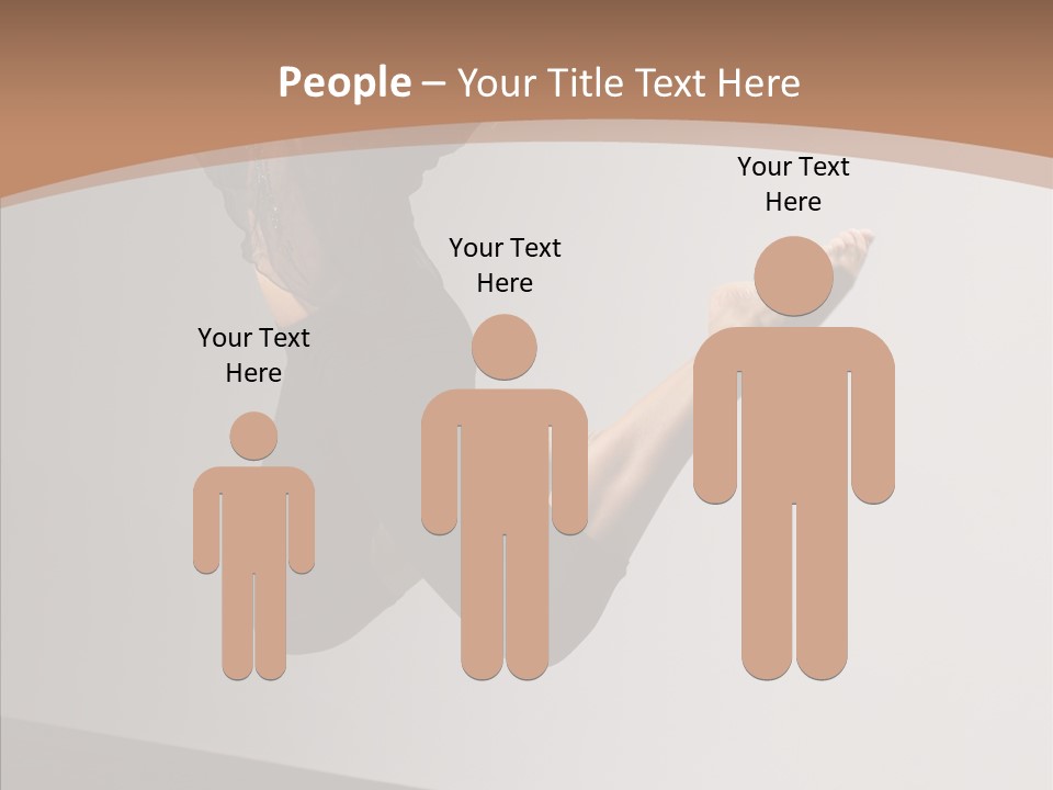 Breakdancing Female Ballet PowerPoint Template