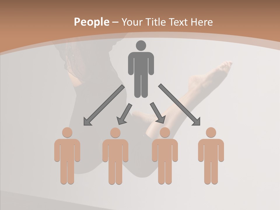 Breakdancing Female Ballet PowerPoint Template