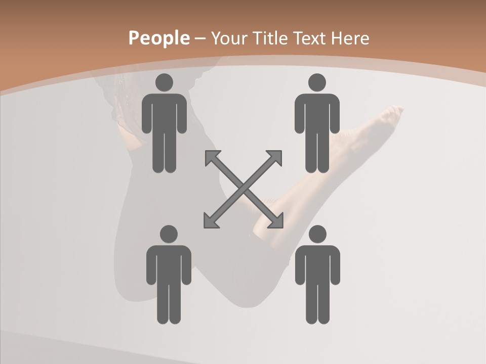 Breakdancing Female Ballet PowerPoint Template