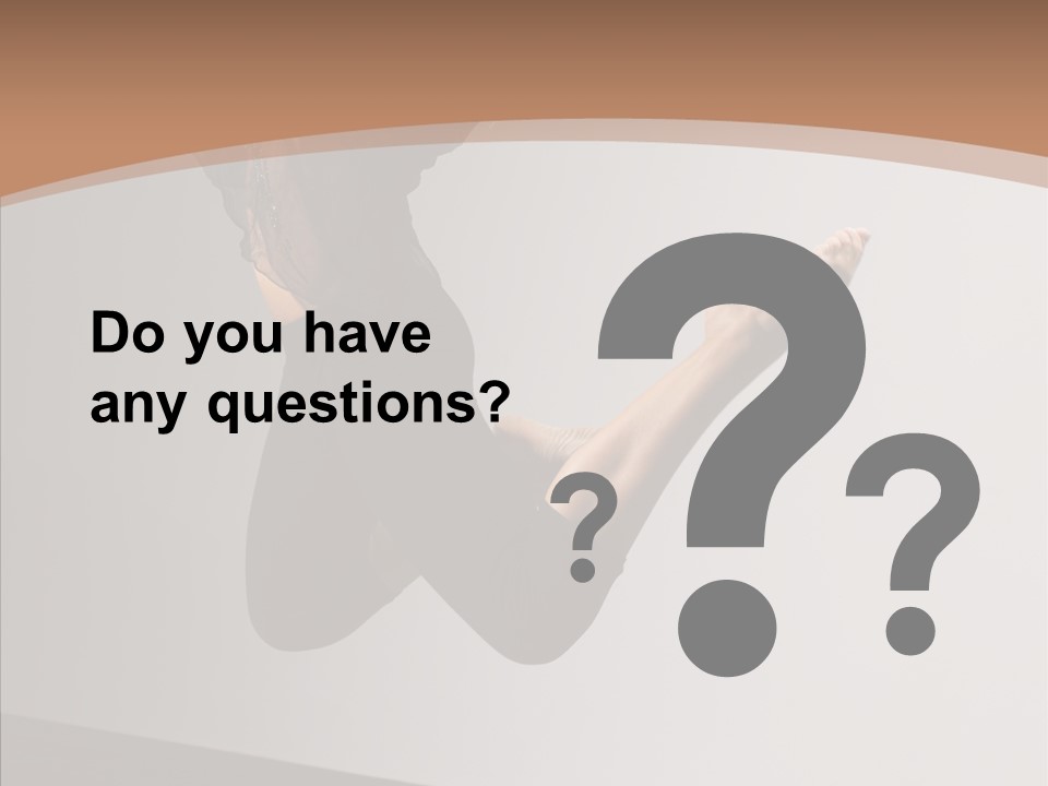 Breakdancing Female Ballet PowerPoint Template