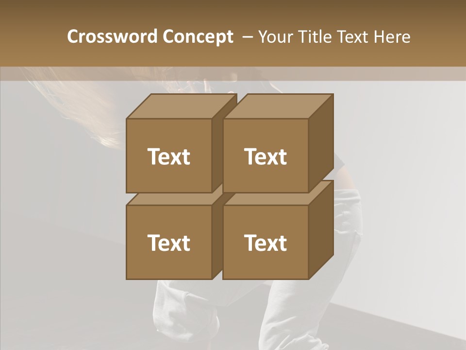 Artist Activity White PowerPoint Template