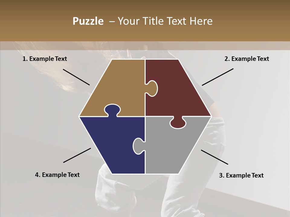 Artist Activity White PowerPoint Template