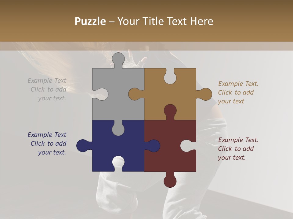 Artist Activity White PowerPoint Template