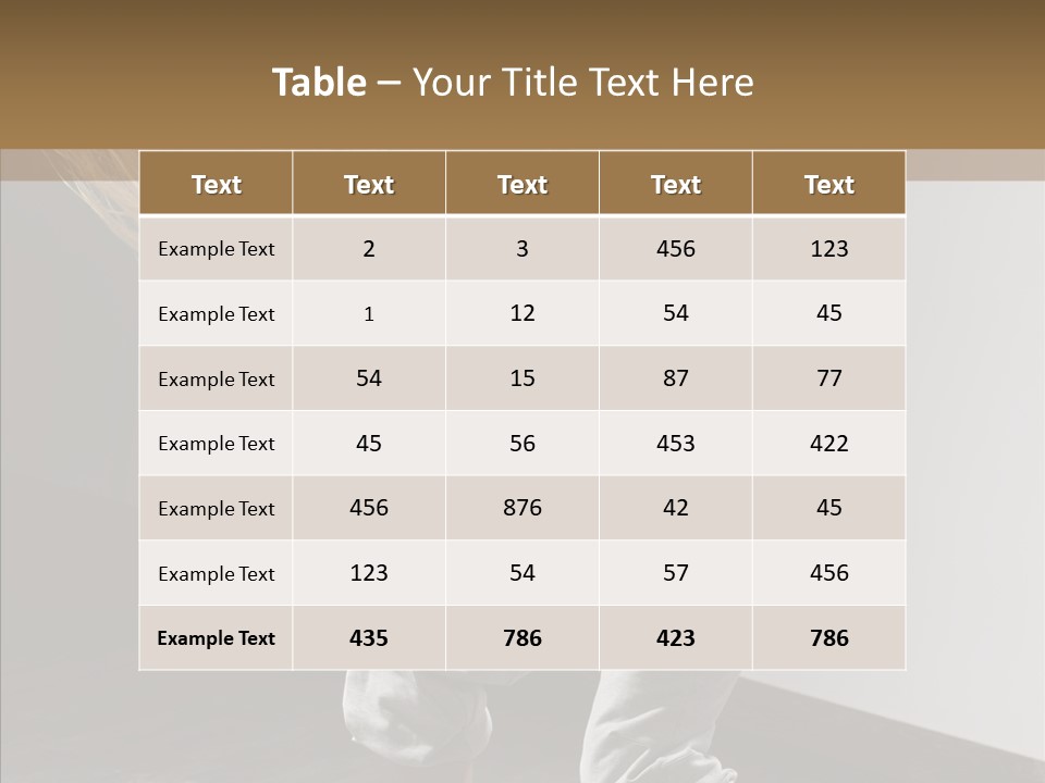 Artist Activity White PowerPoint Template