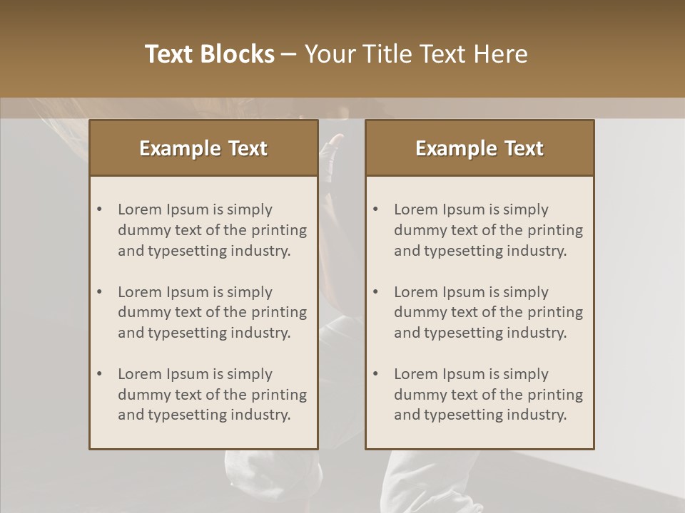 Artist Activity White PowerPoint Template