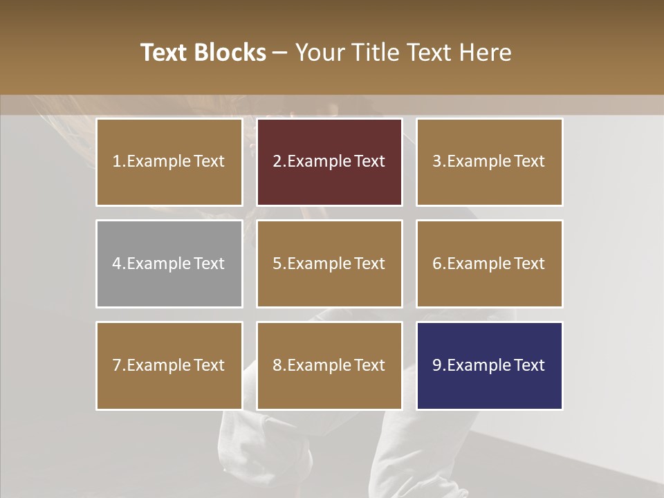 Artist Activity White PowerPoint Template