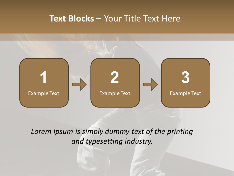 Artist Activity White PowerPoint Template