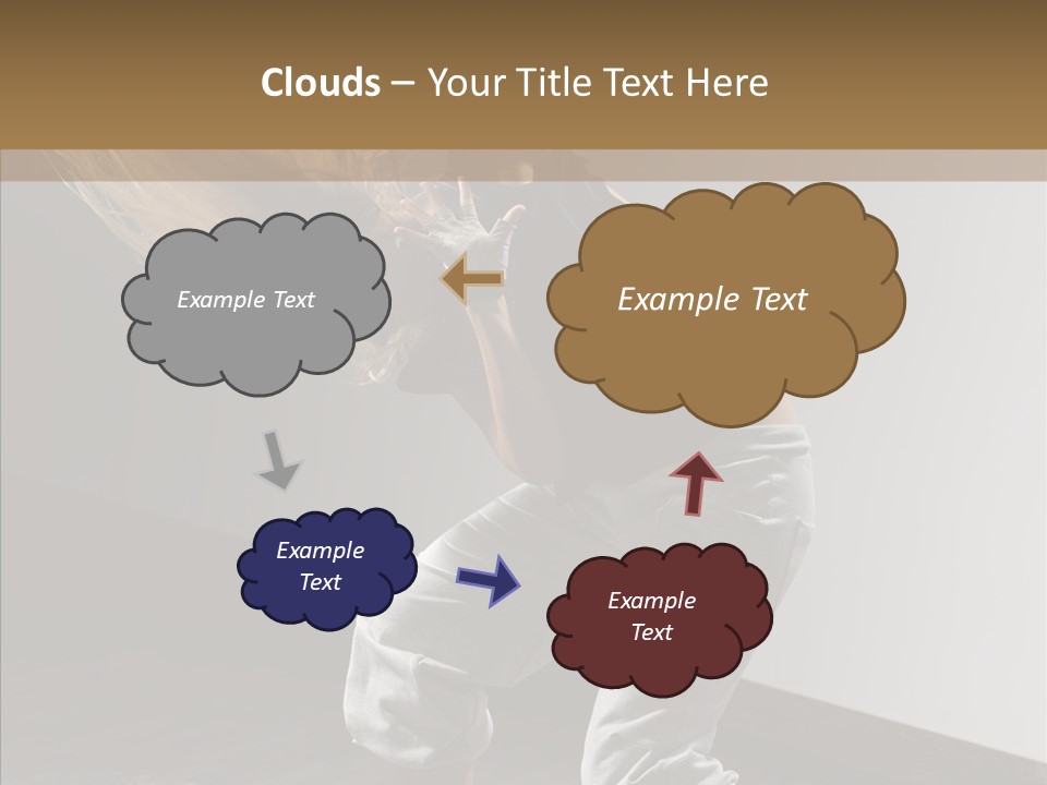 Artist Activity White PowerPoint Template