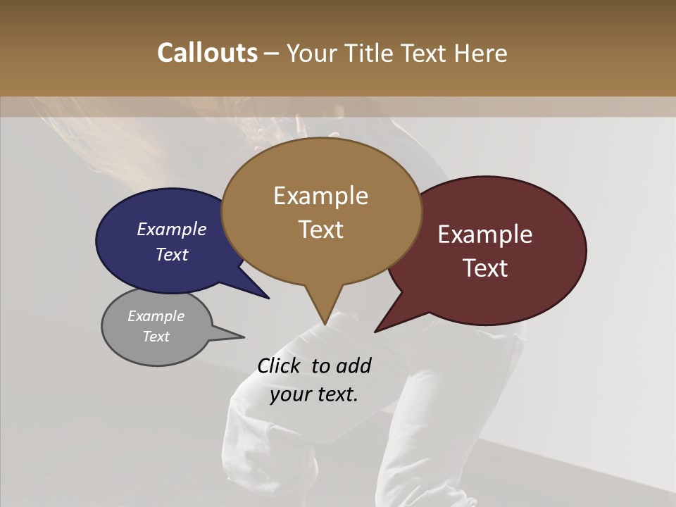 Artist Activity White PowerPoint Template