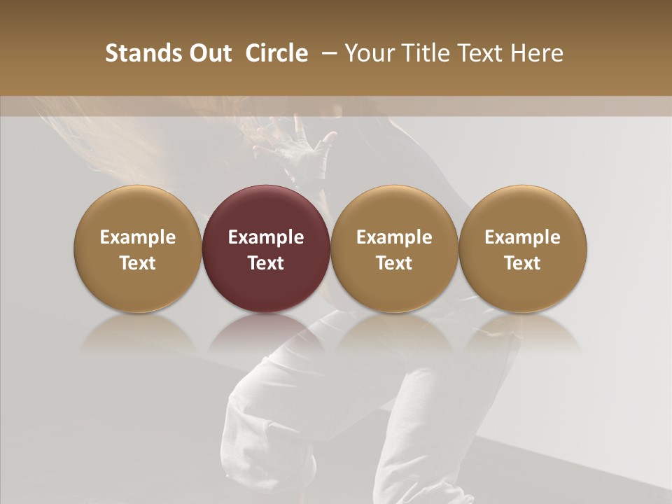 Artist Activity White PowerPoint Template