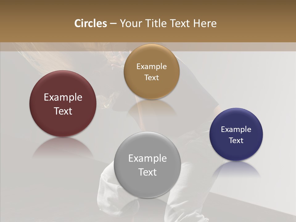 Artist Activity White PowerPoint Template