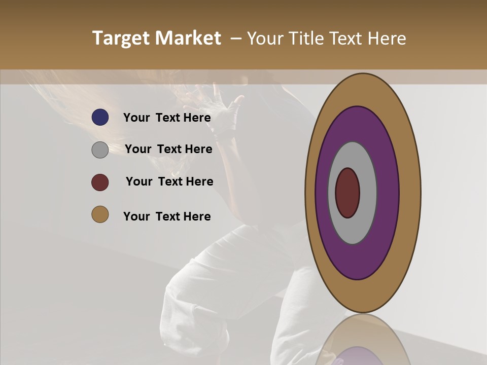 Artist Activity White PowerPoint Template